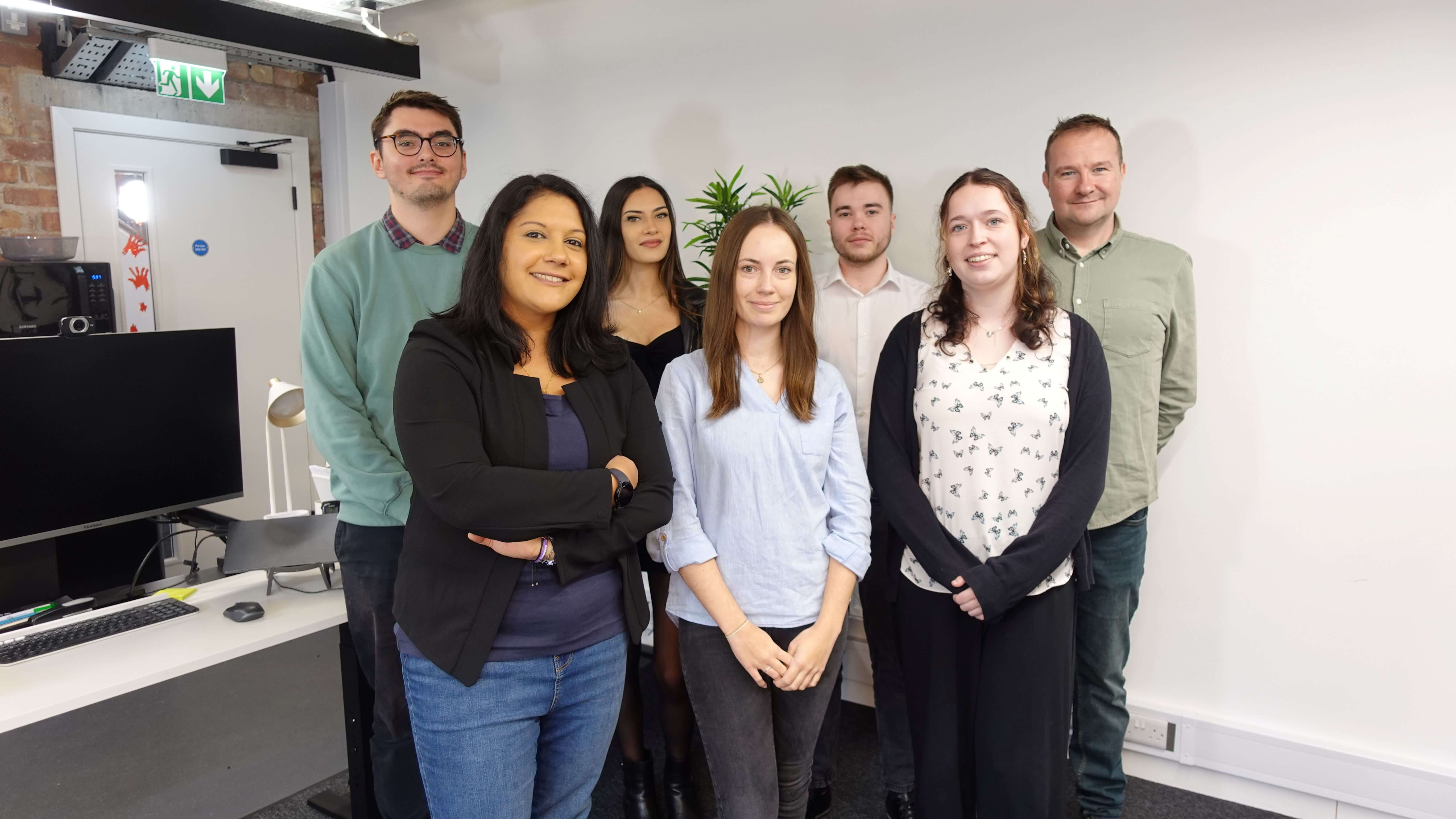 Our LoudLocal team standing together for a photo.